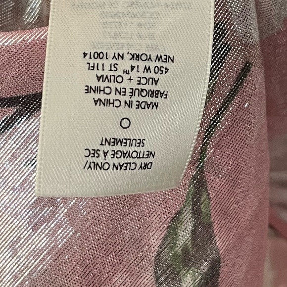 Alice + Olivia Metallic Top - Picture 5 of 6